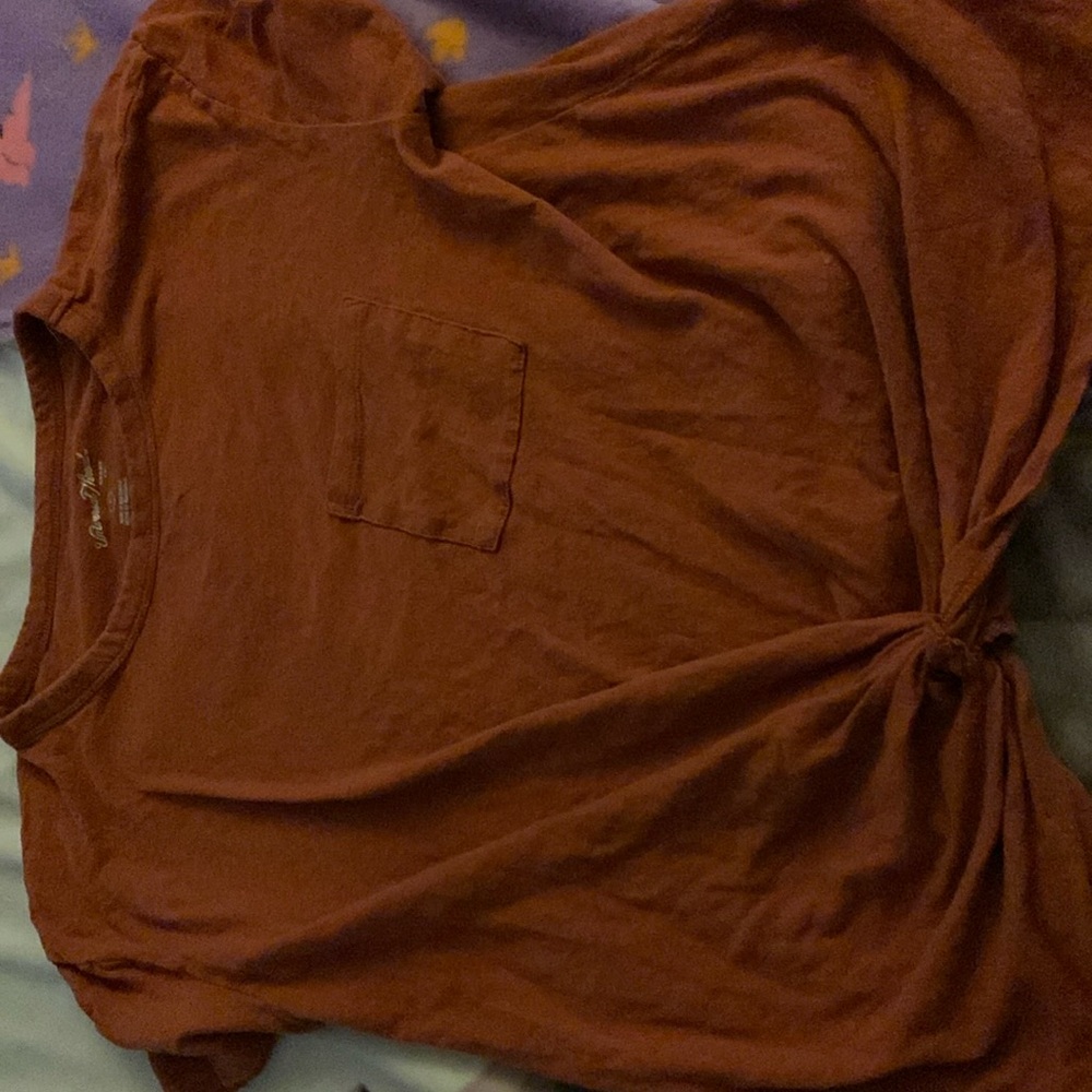 Brown shirt for kids 12-13❣️